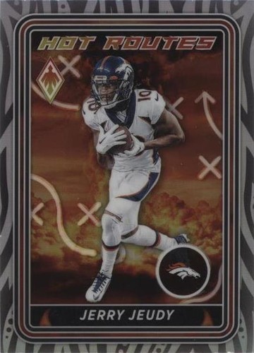 2021 Phoenix Hot Routes Orange /99 #HR-27 Jerry Jeudy Denver