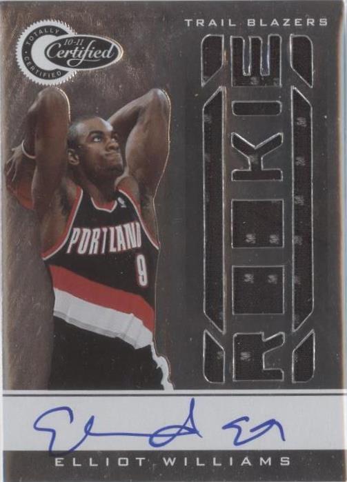 2010-11 Totally Certified - Elliot Williams #175