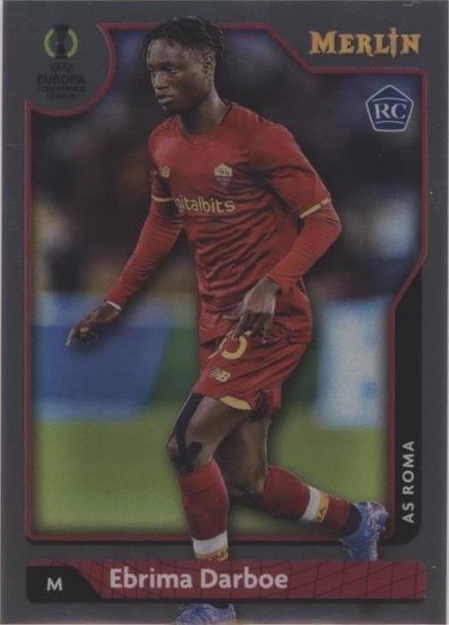 2021-22 Topps Merlin Collection Chrome UCL Ebrima Darboe #42