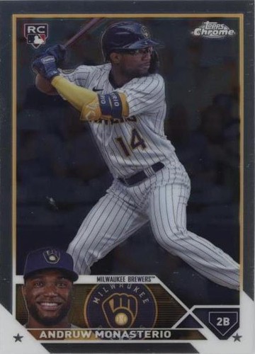 2023 Topps Chrome Update Series - Andruw Monasterio #USC177