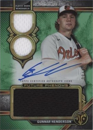 2024 Topps Triple Threads - Gunnar Henderson #FPAR-GH