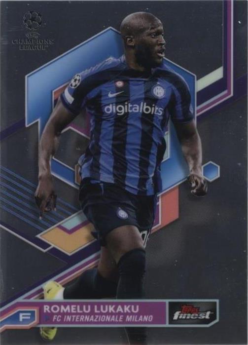 2022-23 Topps Finest UEFA Club Competitions Romelu Lukaku #62