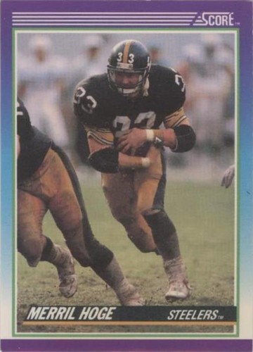 1990 Score Merril Hoge #123