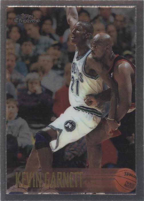 1996-97 Topps cromo - Kevin Garnett #45