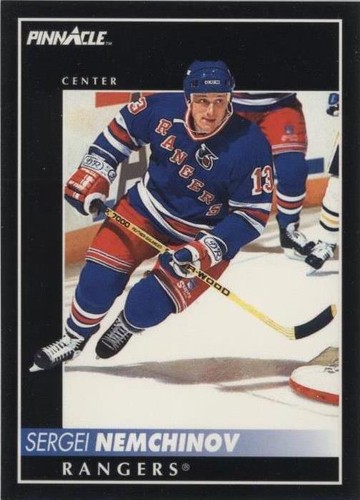 1992-93 Pinnacle - Sergei Nemchinov #158