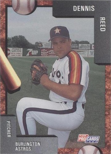 1992 Fleer ProCards Minor League - Dennis Reed #544