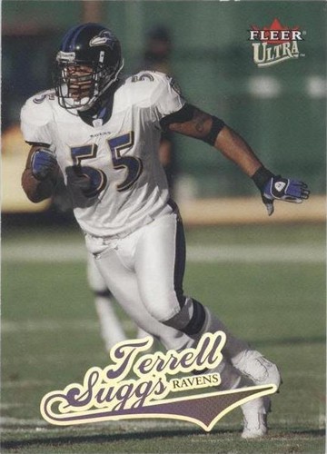 2004 Fleer Ultra Terrell Suggs #57