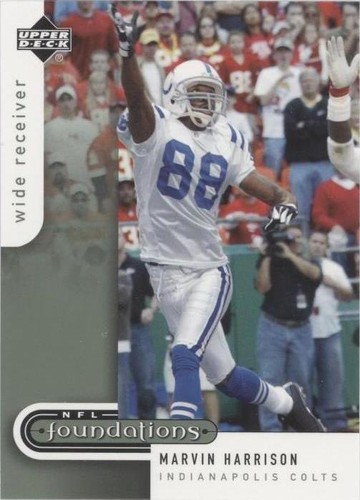 2005 Upper Deck NFL Foundations Marvin Harrison #42
