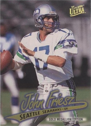 1997 Fleer Ultra John Friesz #G24