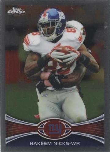 2012 Topps Chrome Hakeem Nicks #160