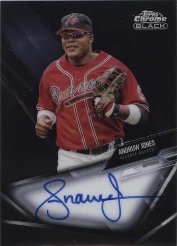 2021 Topps Chrome Black - Andruw Jones #CBA-AJO