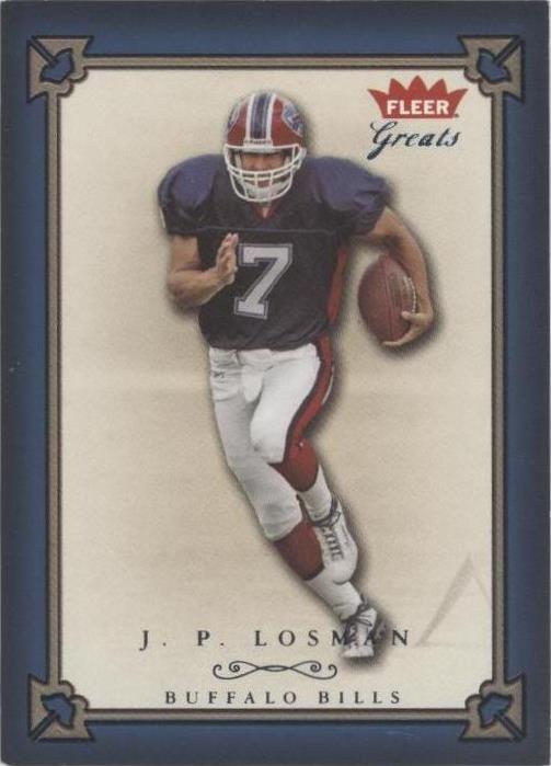 2004 Fleer Greats J.P. Losman #83