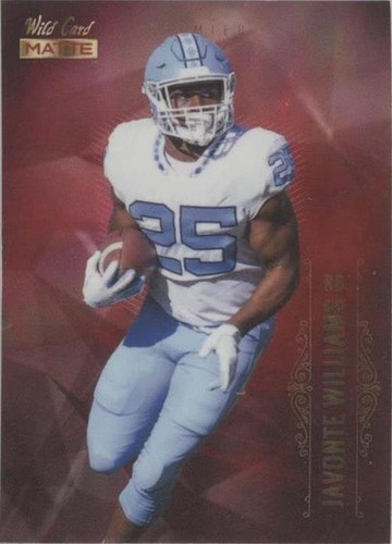 2021 Wild Card Nationals Javonte Williams #MBC-8