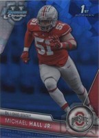 2023 Bowman University Chrome Sapphire Edition Michael Hall Jr. #170