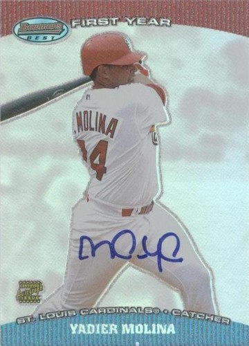 2004 Bowman's Best - Yadier Molina #BB-YM