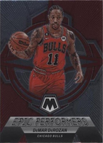 Carte Panini Mosaic 2023 Red Scope /75 – DeMar DeRozan #82 (Basket)
