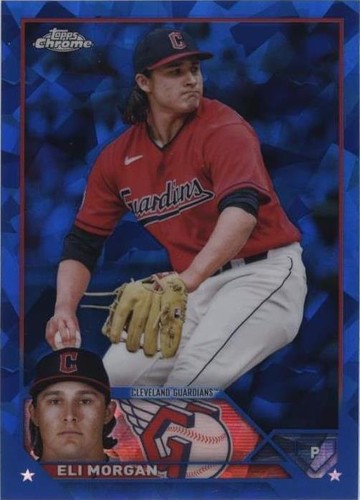 2023 Topps Chrome Sapphire Edition - Eli Morgan #223