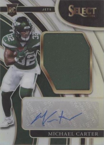 2021 Panini Select Michael Carter #JRS-MCA