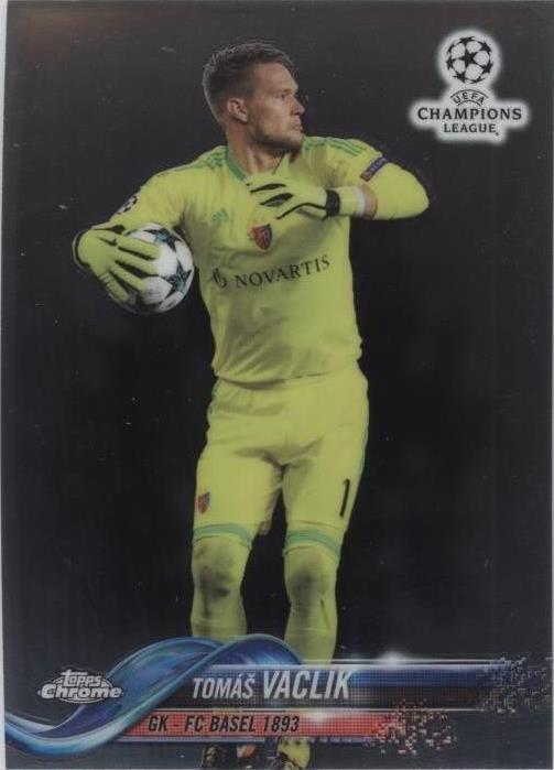 2017-18 Topps Chrome UCL Tomas Vaclik #23