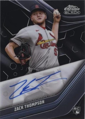 2023 Topps Chrome Black - Zack Thompson #CBA-ZT