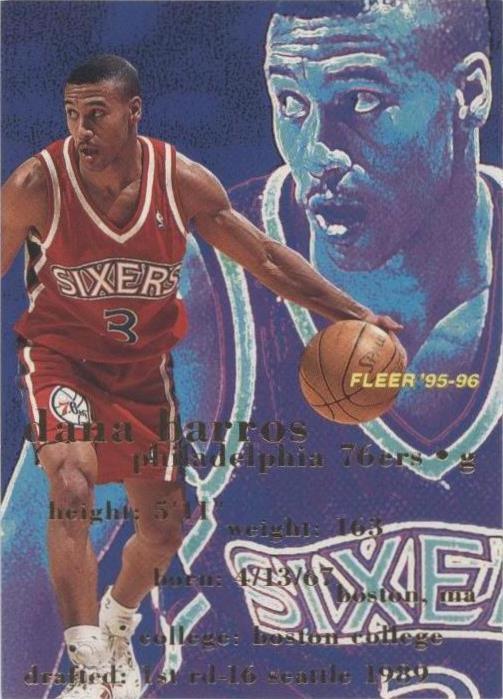 1995-96 Fleer - Dana Barros #135