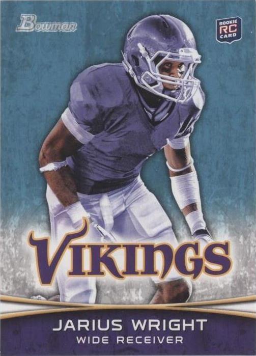 2012 Bowman Jarius Wright #109