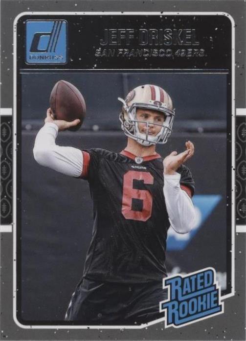 Donruss Jeff Driskel #374 2016