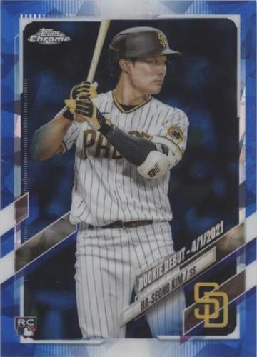 2021 Topps Chrome Update Series Sapphire Edition - Ha-Seong Kim #US175