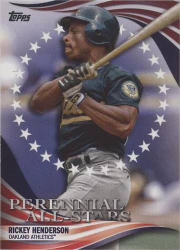 2019 Topps Update Series - Rickey Henderson #PAS-27