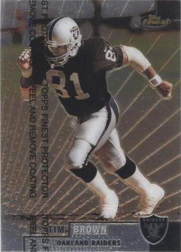1999 Topps Finest Tim Brown #59