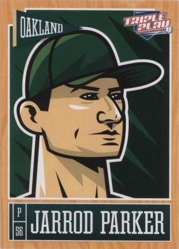 2013 Panini Triple Play - Jarrod Parker #59