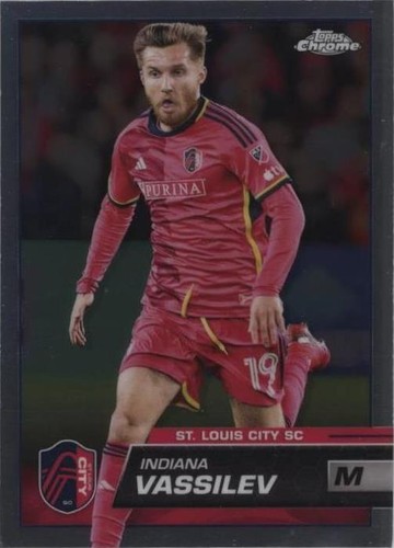 2023 Topps Chrome MLS Indiana Vassilev #23