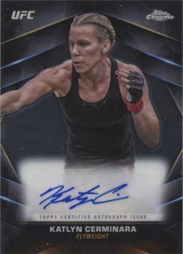 2024 Topps Chrome UFC - Katlyn Cerminara #CVA-KCH