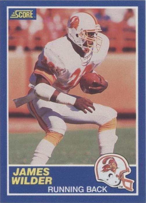 1989 Score James Wilder #97