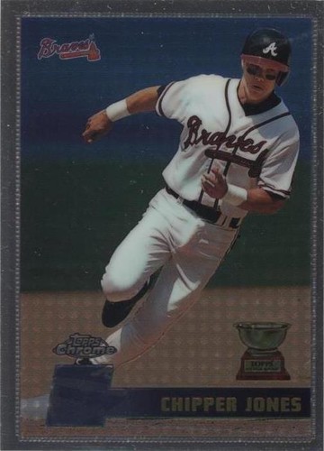 1996 Topps Chrome - Chipper Jones #52
