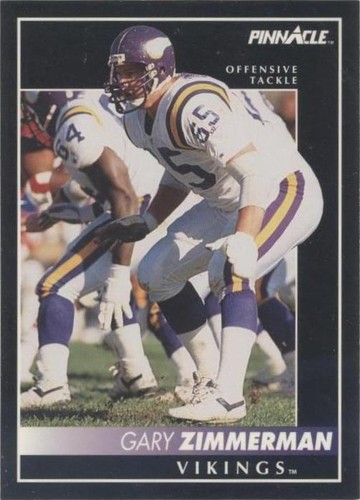 1992 Pinnacle Gary Zimmerman #136