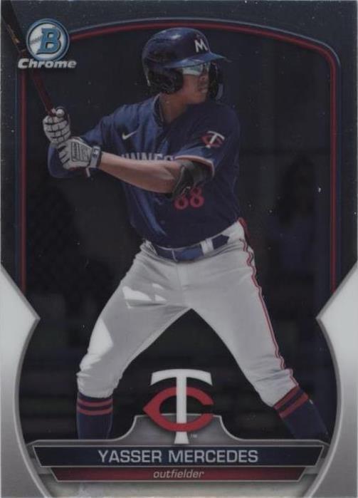 2023 Bowman Chrome - Yasser Mercedes #BCP-202