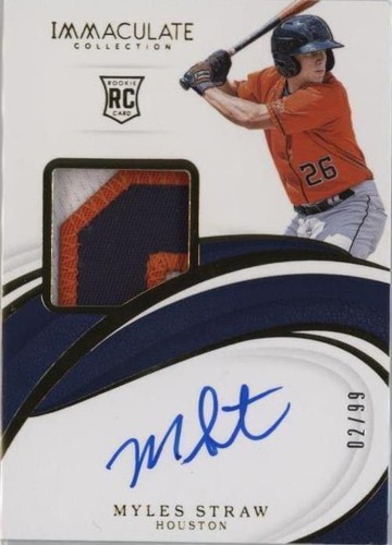 2019 Panini Immaculate Collection - Myles Straw #11