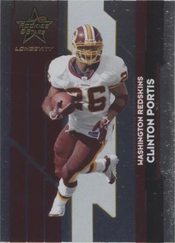 2006 Leaf Rookies & Stars Longevity Clinton Portis #100