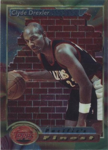 1993-94 Topps Finest - Clyde Drexler #129