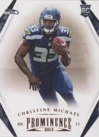 2013 Panini Prominence Christine Michael #114