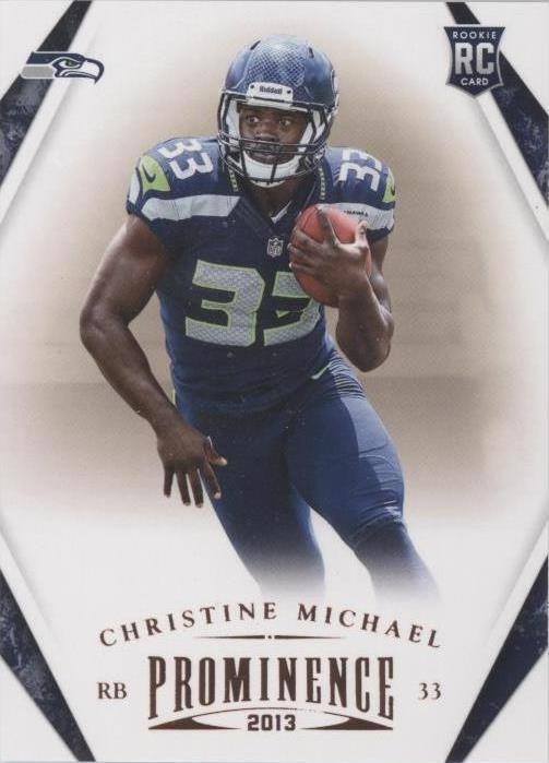 2013 Panini Prominence Christine Michael #114