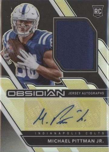 2020 Panini Obsidian Michael Pittman Jr. #214