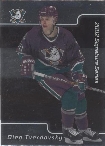 2001-02 In the Game Be A Player Signature Series - Oleg Tverdovsky #148