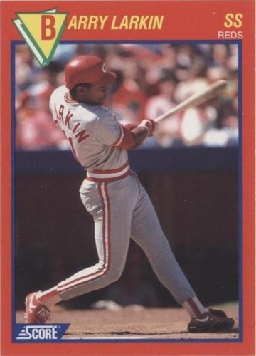 1989 Score 100 Hottest Players - Barry Larkin #52