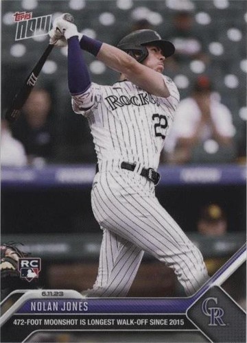 2023 Topps Now - Nolan Jones #428