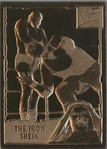 1999-2005 Danbury Mint 22k Gold WWF/E - Iron Sheik #20