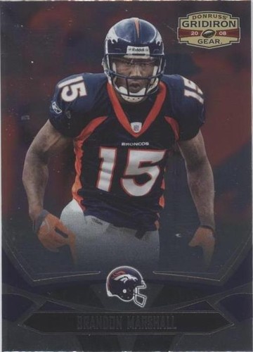 2008 Donruss Gridiron Gear Brandon Marshall #32