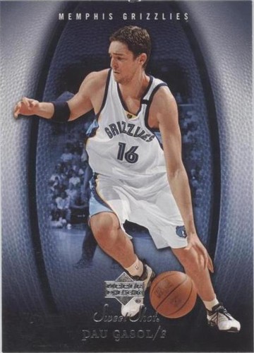 2005-06 Upper Deck Sweet Shot - Pau Gasol #48