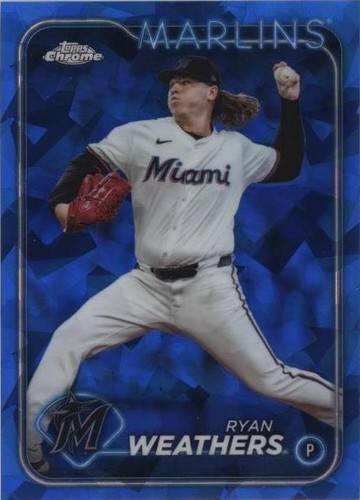 2024 Topps Chrome Update Series Sapphire Edition - Ryan Weathers #USCS103